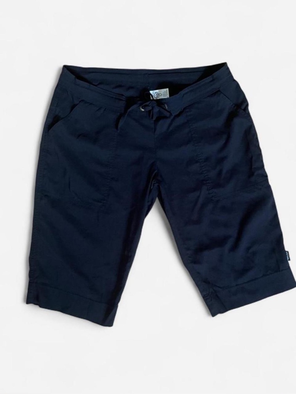 VTG prAna Breathe Cargo Capri Knicker Hiking Pants Y2K Gorpcore Black XS